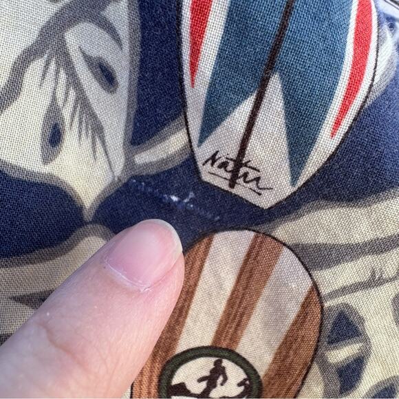 Kalaheo Hawaiian Surfboard Polo Blue Shirt Men's Size Medium *Flaws* - Picture 13 of 14